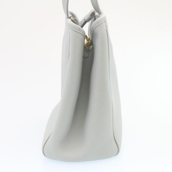 CELINE Small Fold Cabas Hand Bag Shoulder Bag Light Blue - Picture 5 of 12
